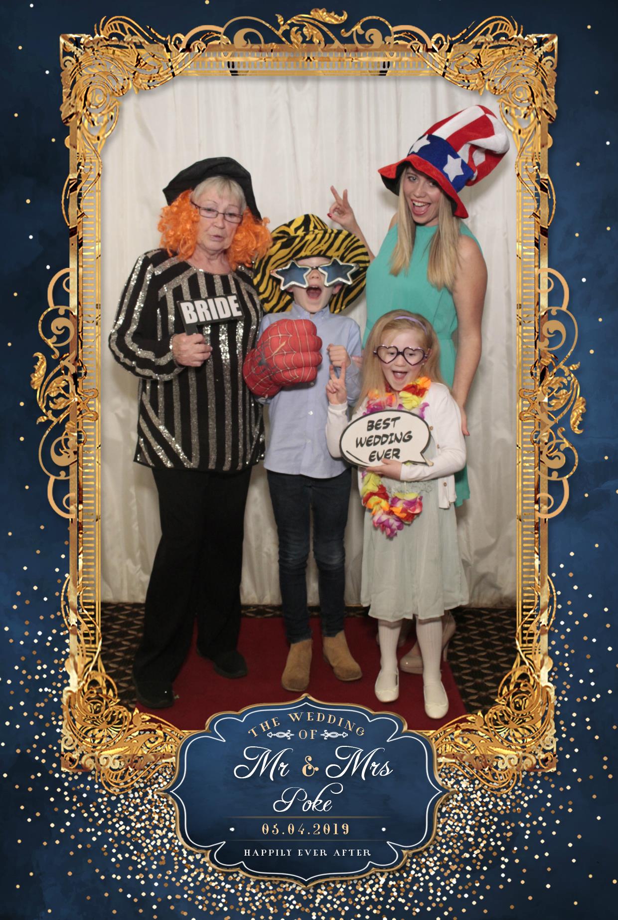 Mr & Mrs Poke | View more photos from the event at gallery.myphotoboothexperience.co.uk/u/MyPhotoBoothExperienceLtd/Mr-Mrs-Poke